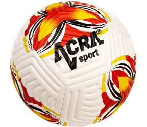 ACRA Míč fotbalový 07B / PVC / Velikost 5 / Strojově šitý