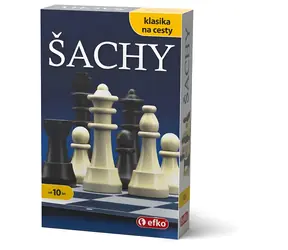 EFKO Šachy na cesty / Cestovní provedení / Karton / 2 hráči / od 6 let