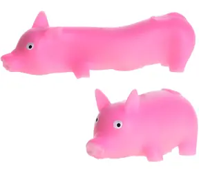 Antistresové prasátko natahovací / Antistresová hračka / 10 cm / od 3 let