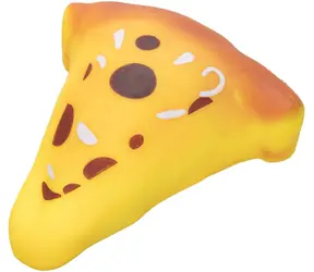 MEGA SQUEEZE Mačkací pizza XL / Antistresová hračka / Plast / 19 x 17,5 x 5 cm