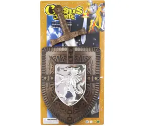 ORION Meč rytířský se štítem / Plast / Na kartě / od 3 let