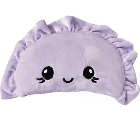 Plyšový polštářek Knedlíček fialový / 35 cm / Plyš