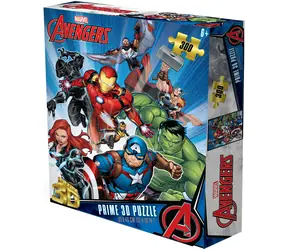 PRIME 3D Puzzle Avengers / 3D efekt / 300 dílků / 31 x 46 cm