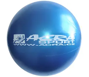 ACRA Míč Overball Itálie modrá / 30 cm / nosnost 120 kg