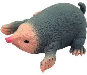 MADE Antistresová hračka Krtek / Guma / Natahovací / 10 cm