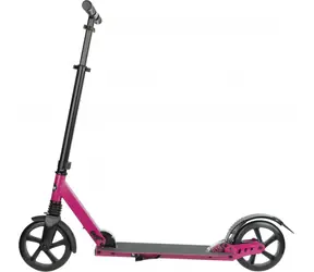 CRIVIT Big Wheel 8" růžová / Koloběžka / Skládací / S odpružením / Nosnost 100 kg