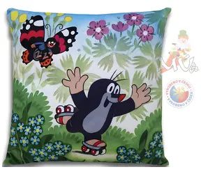 MORAVSKÁ ÚSTŘEDNA Polštář Krtek bruslař / 30 cm / Předškoláci