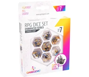 Gamegenic Sada RPG kostek Cursed Ship / 7 ks / D4-D20 / Embraced Series