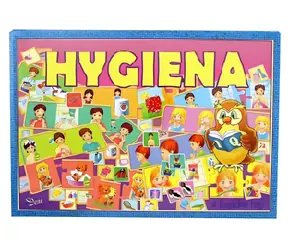 HYDRODATA Společenská hra Hygiena / Naučná / 4 hry / 152 karet / od 4 let