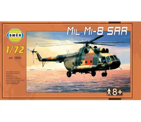 SMĚR Plastikový model Vrtulník Mil Mi-8 SAR / 1:72 / 101 dílků / od 8 let