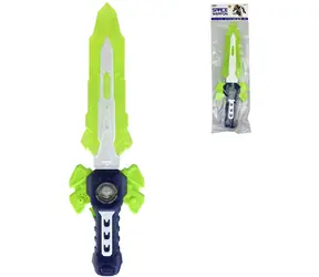 Světelný meč 49 cm / Dětská zbraň / Světlo a zvuk / plast / od 3 let