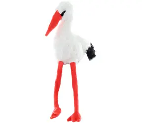 ORION Plyšový pták čáp 25 cm / plyš / od 0 měsíců