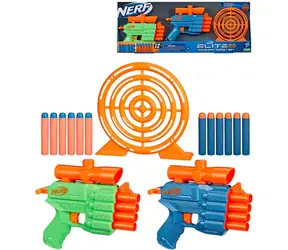 HASBRO Nerf Elite 2.0 Face Off Target Set / 2x blaster + terč + 12 šipek / od 8 let