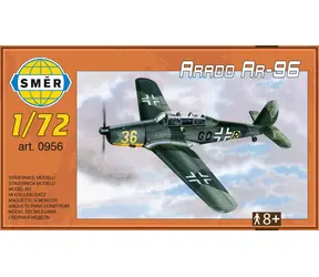 SMĚR Plastikový model Arado Ar-96 / Letadlo / 1:72 / 12x15 cm / od 8 let