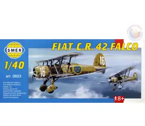 SMĚR Plastikový model Fiat CR 42 / 1:40 / 43 dílků / od 6 let