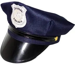 SPARKYS Čepice Policista / Doplněk ke kostýmu / 129 g