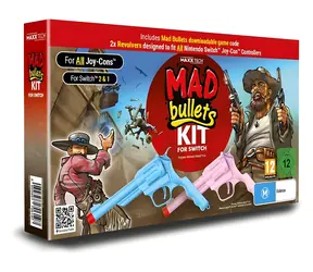UBISOFT Herní sada Mad Bullets / Nintendo Switch 2 a 1 / 2x Joy-Con revolver / digitální kód hry