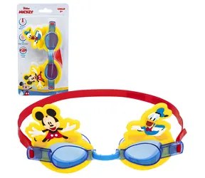 BESTWAY Plavecké brýle Mickey Mouse & Donald Duck / UV ochrana / silikonový pásek / od 3 let