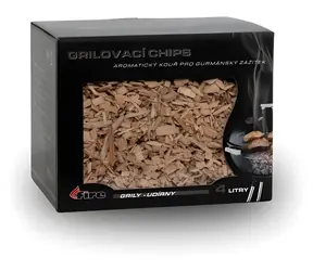 Mandy Grilovací chipsy bukové dřevo / Udící dřevěná štěpka / 4 l