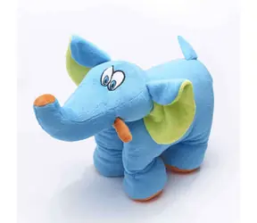 Travel Blue Trunky the Elephant Fun Pillow / Dětský cestovní polštářek / Motiv slon