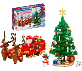 SPARKYS Adventní kalendář Lele Brother Vánoční sáně a stromeček / Počet dílků: 940 / od 6 let