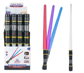 SPARKYS Světelný meč 3v1 / Dětská zbraň / Světelné a zvukové efekty / 81 cm / 3x AAA / od 3 let