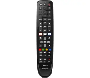 Meliconi 806075 Gumbody Personal 4+ / Dálkový ovladač / Univerzální pro TV Philips / Gumové tělo / Funkce LEARN