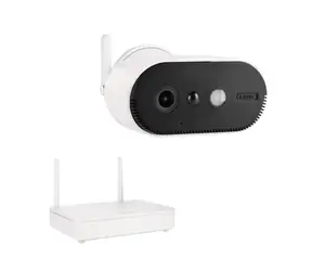 ABUS PPIC91000 černo-bílá / Bezpečnostní kamera / Akumulátorová / Bezdrátová / IP65 / 3 MP