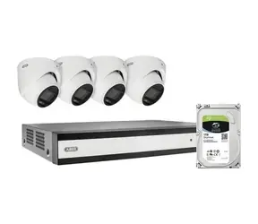 ABUS TVVR33803 / Kamerový set / Analogový / 4x Mini-Dome kamera / NVR