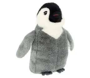 KEEL TOYS Keeleco Mládě tučňáka císařského eko plyšová hračka / 30 cm