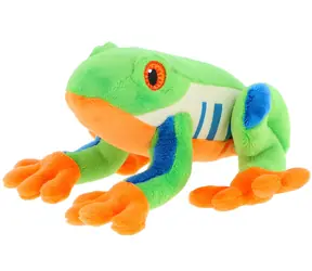 KEEL TOYS Keeleco Plyšová žabka rosnička 15 cm / Plyš