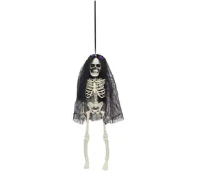 Sparkys Dekorace závěsný kostlivec 40 cm / Párty dekorace / Výška 40 cm