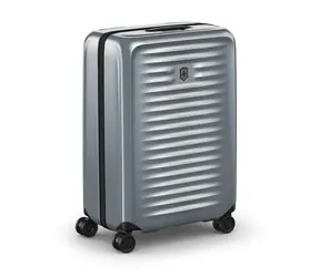 Victorinox Airox stříbrný kufr / Kufr / Skořepinový / Polykarbonát / 360° kolečka
