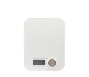 Weis ECO PRO bílá / Kuchyňská váha / max. 5 kg / LCD displej / funkce Tara / bez použití baterií