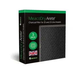 Meaco Uhlíkový filtr pro Dry Arete® / pro odvlhčovač 20 l a 25 l
