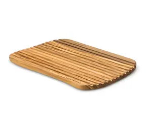 Continenta Prkénko na chléb olivové dřevo / Prkénko na chléb / 37 x 25 x 1,6 cm