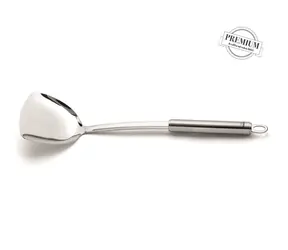 WEIS Obracečka Supremissima / Na wok pánev / Nerezová ocel / 38 cm / S okem na zavěšení