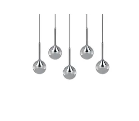 Trio LED závěsné svítidlo 45W černé / Závěsné svítidlo / 990 lm / 2300–4000K / IP20