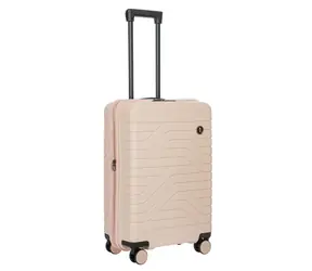 Bric's Ulisse 65 cm růžová / Kufr / Expandable / TSA zámek / 4 kolečka 360°