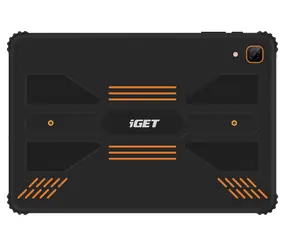 iGET SMART RT2 černo-oranžová / Tablet / 10,1" FHD / 6GB RAM / 128GB / LTE / IP68 / Android 16