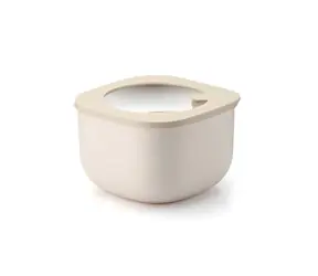 Guzzini ECO STORE&MORE bílá / Dóza na potraviny / hluboká / čtvercová / 1,55 l