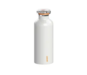 Guzzini Energy bílá / Termoláhev / 500 ml / nerezová ocel / 12h teplé, 24h studené