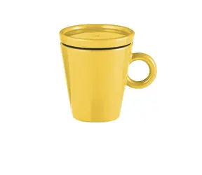 Guzzini Coffee&Go žlutá / Šálek na espresso / 50 ml / Plastový