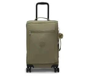Kipling JET S Almost Sage / Kufr / Kabinový / Recyklovaný polyamid / TSA zámek / Kolečka