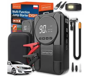 Zenwire CYD14 / Startovací powerbanka s kompresorem / 12000 mAh