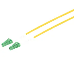 Sconn optický patch kabel LC/APC-LC/APC / Optický patch kabel / Simplex / Singlemode OS2 / 1 m