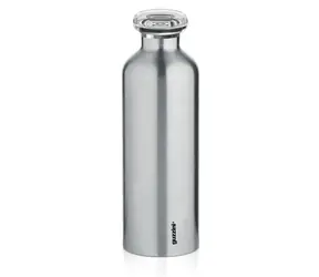 Guzzini Travel Bottle Energy 750 ml nerez / Termoláhev / Nerezová ocel / 12 h teplé, 24 h studené