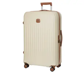 Bric's Taormina Trolley 75 cm krémová / Kufr / Polykarbonát / Rozšiřitelný / TSA zámek / 4 kolečka