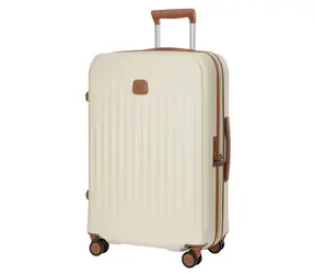 Bric's Taormina Trolley 69 cm Cream / Cestovní kufr / rozšiřitelný objem / polykarbonát / TSA zámek / 4 kolečka