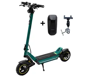 Eljet ArTron G18 LE zeleno-žlutá / Elektrická koloběžka / 1000 W / rychlost 25 km/h / dojezd 85 km / nosnost 150 kg